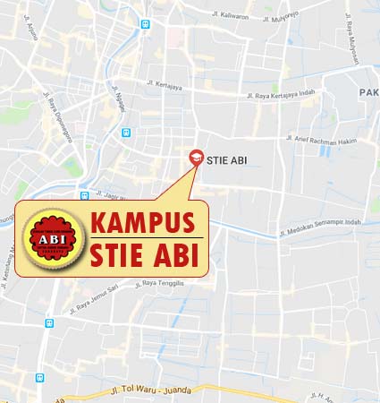 Campus Location Map (Google Map) MM STIE ABI Surabaya Nomor